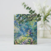 ピエール・オーギュストルノアール – 森の中の道 ポストカード (スタンド正面)