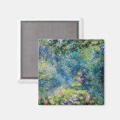 ピエール・オーギュストルノアール – 森の中の道 マグネット (正面/裏面)