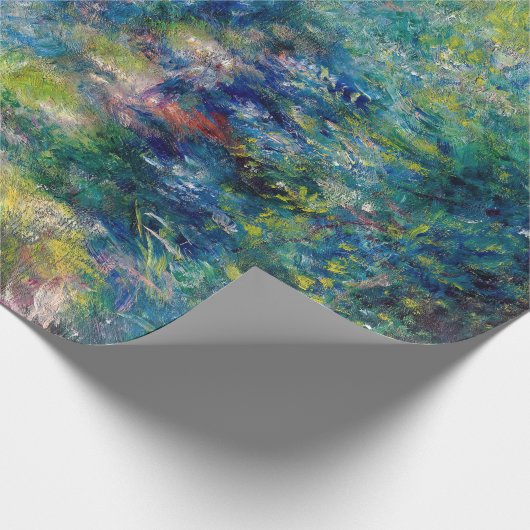 ピエール・オーギュストルノアール – 森の中の道 ラッピングペーパー (角)