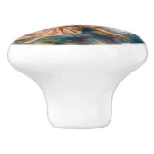 ピエール=オーギュストルノアール – 牧草地で セラミックノブ (側面)