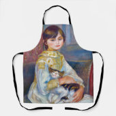 ピエール・オーギュストルノアール – 猫の子 エプロン (正面)