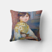 ピエール・オーギュストルノアール – 猫の子 クッション (裏面)