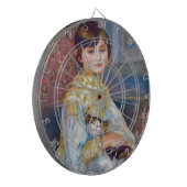 ピエール・オーギュストルノアール – 猫の子 ダーツボード (正面左)