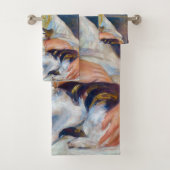 ピエール・オーギュストルノアール – 猫の子 バスタオルセット (インサイチュ)