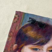 ピエール・オーギュストルノアール – 猫の子 ビーチタオル (インサイチュ)