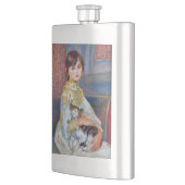 ピエール・オーギュストルノアール – 猫の子 フラスク (左)