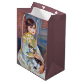 ピエール・オーギュストルノアール – 猫の子 ミディアムペーパーバッグ (正面アングル)