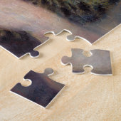 ピエール・オーギュストルノアール – 猫を飼った女性 ジグソーパズル (側面)