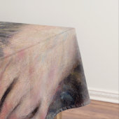 ピエール・オーギュストルノアール – 猫を飼った女性 テーブルクロス (インサイチュ)