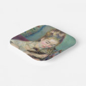 ピエール・オーギュストルノアール – 猫を飼った女性 ペーパープレート (傾斜あり)