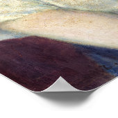 ピエール・オーギュストルノアール – 猫を飼った女性 ポスター (角)