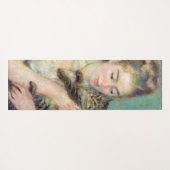 ピエール・オーギュストルノアール – 猫を飼った女性 ヨガマット (裏面(横))