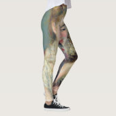 ピエール・オーギュストルノアール – 猫を飼った女性 レギンス (右)