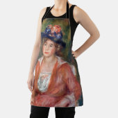 ピエール・オーギュストルノアール – 着席ポートレート エプロン (インサイチュ)