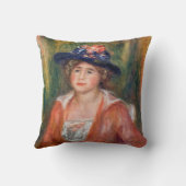 ピエール・オーギュストルノアール – 着席ポートレート クッション (裏面)