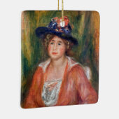 ピエール・オーギュストルノアール – 着席ポートレート セラミックオーナメント (右)