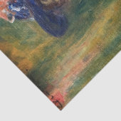 ピエール・オーギュストルノアール – 着席ポートレート 薄葉紙 (詳細)