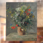 ピエール・オーギュストルノアール – 花瓶の中の花1866 ウィンドウサイン (シート2)