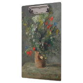 ピエール・オーギュストルノアール – 花瓶の中の花1866 クリップボード (左)