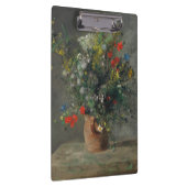 ピエール・オーギュストルノアール – 花瓶の中の花1866 クリップボード (右)
