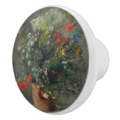 ピエール・オーギュストルノアール – 花瓶の中の花1866 セラミックノブ (右)