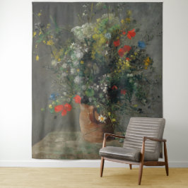 ピエール・オーギュストルノアール – 花瓶の中の花1866 タペストリー