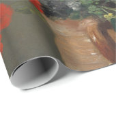 ピエール・オーギュストルノアール – 花瓶の中の花1866 ラッピングペーパー (ロールコーナー)