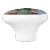 ピエール・オーギュストルノアール – 花瓶の中の花 セラミックノブ (側面)