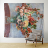 ピエール・オーギュストルノアール – 花瓶の中の花 タペストリー (インサイチュ(横))