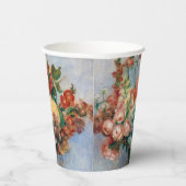 ピエール・オーギュストルノアール – 花瓶の中の花 紙コップ (右)