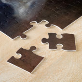 ピエール・オーギュストルノアール – 若い女性の着席 ジグソーパズル (側面)