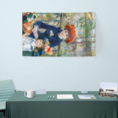 ピエール=オーギュストルノアール— Two sisters on the Terrace 横断幕 (トレードショー)