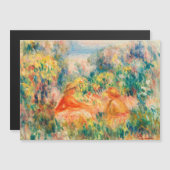 ピエール・オーギュスト・ルノアールによる風景の中の2人の女性 (正面/裏面)