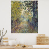 ピエール=オーギュスト・ルノアールの森で ポスター (キッチン)