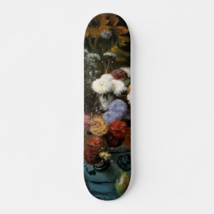 ピエール・オーギュスト・ルノアールの花瓶の中の花(1869年) スケートボード