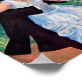 ピエール=オーギュスト・ルノアールの街で踊る ポスター (角)