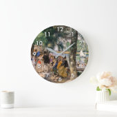 ピエール・オーギュスト・ルノアール – ザ・セーヌ ラージ壁時計 (ホーム)