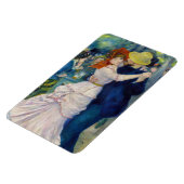 ピエール・オーギュスト・ルノアール – ダンスアット・ブージバル マグネット (左側)