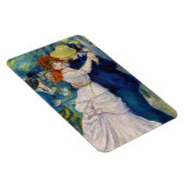 ピエール・オーギュスト・ルノアール – ダンスアット・ブージバル マグネット (右側)