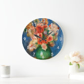 ピエール・オーギュスト・ルノアール – ブーケ ラージ壁時計 (ホーム)