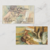 ピエール・オーギュスト・ルノアール 名刺 (正面/裏面)