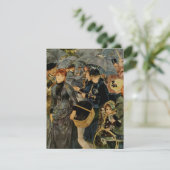 ピエール＝オーギュスト・ルノワールの『傘』（1883） 招待状 (スタンド正面)