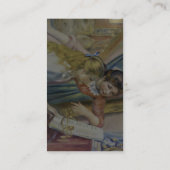 ピエール＝オーギュスト・ルノワール著ピアノの2人の女の子、 名刺 (裏面)