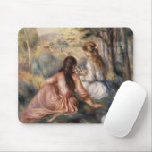 ピエール＝オーギュスト・ルノワール著草原 マウスパッド (マウス)