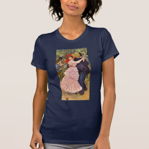 ピエール=オーギュスト・ルノワール著Bougivalのダンス Tシャツ