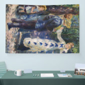 ピエール＝オーギュスト・ルノワール - ぶらんこ 横断幕 (トレードショー)