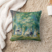 ピエール=オーギュスト・ルノワール - サン=クルードの宴 クッション (ブランケット)