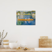 ピエール＝オーギュスト・ルノワール - ザ・スキフ ポスター (キッチン)