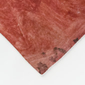 ピエール=オーギュスト・ルノワール - チューリップの花束 フリースブランケット (角)