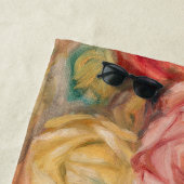 ピエール＝オーギュスト・ルノワール - バラ ビーチタオル (インサイチュ)